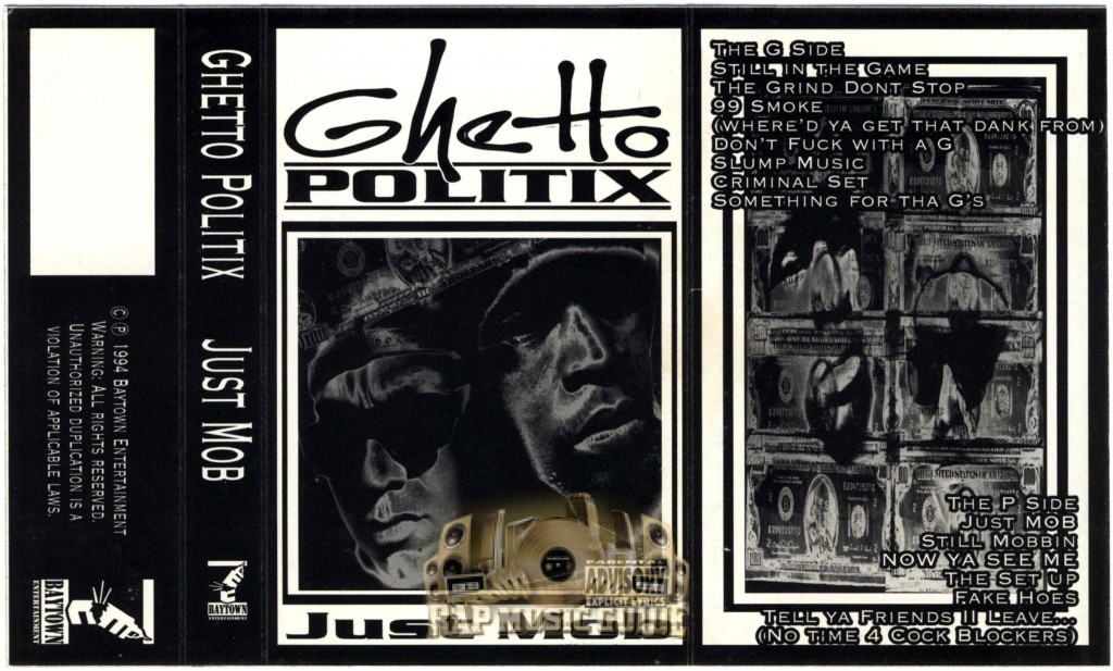 Ghetto Politix - Just Mob: Cassette Tape | Rap Music Guide